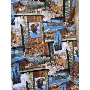 Springs Industries Cotton Quilt Fabric America The Beautiful Panel 52"" x 42"